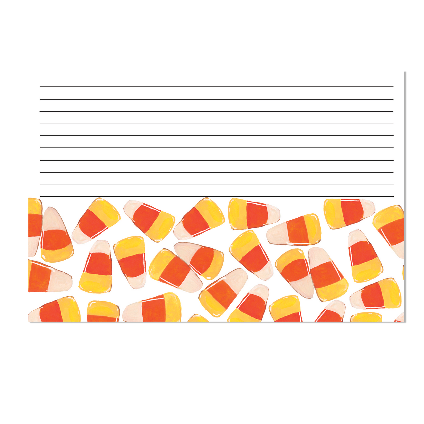 Candy Corn Recipe Card Set