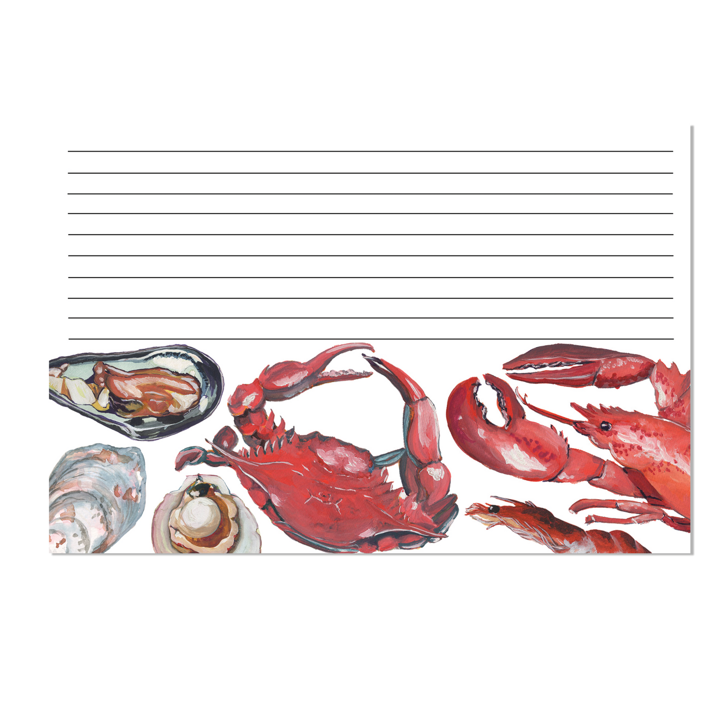 Shellfish Recipe Card Set
