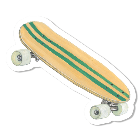 Skateboard Vinyl Sticker