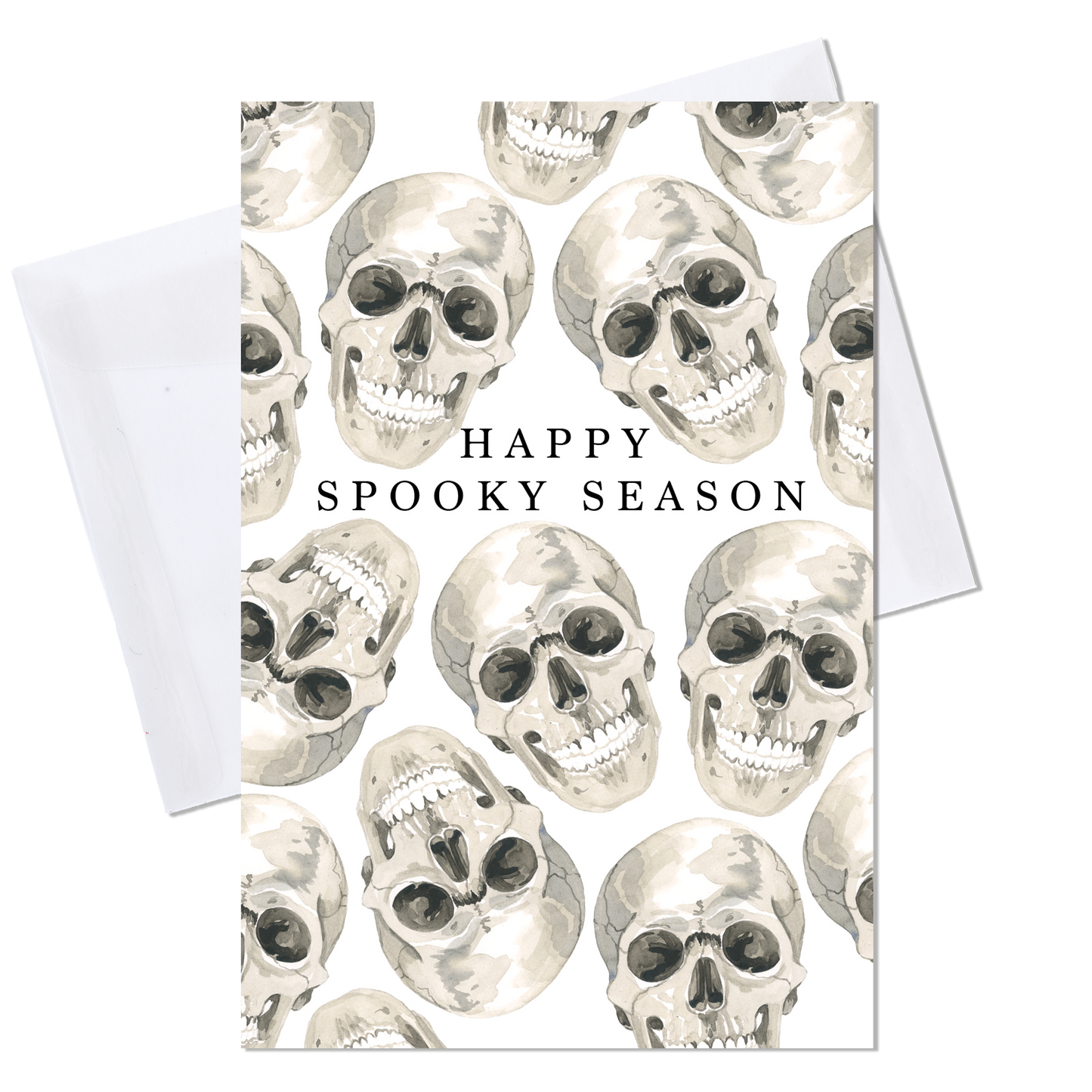 Skulls Greeting Card