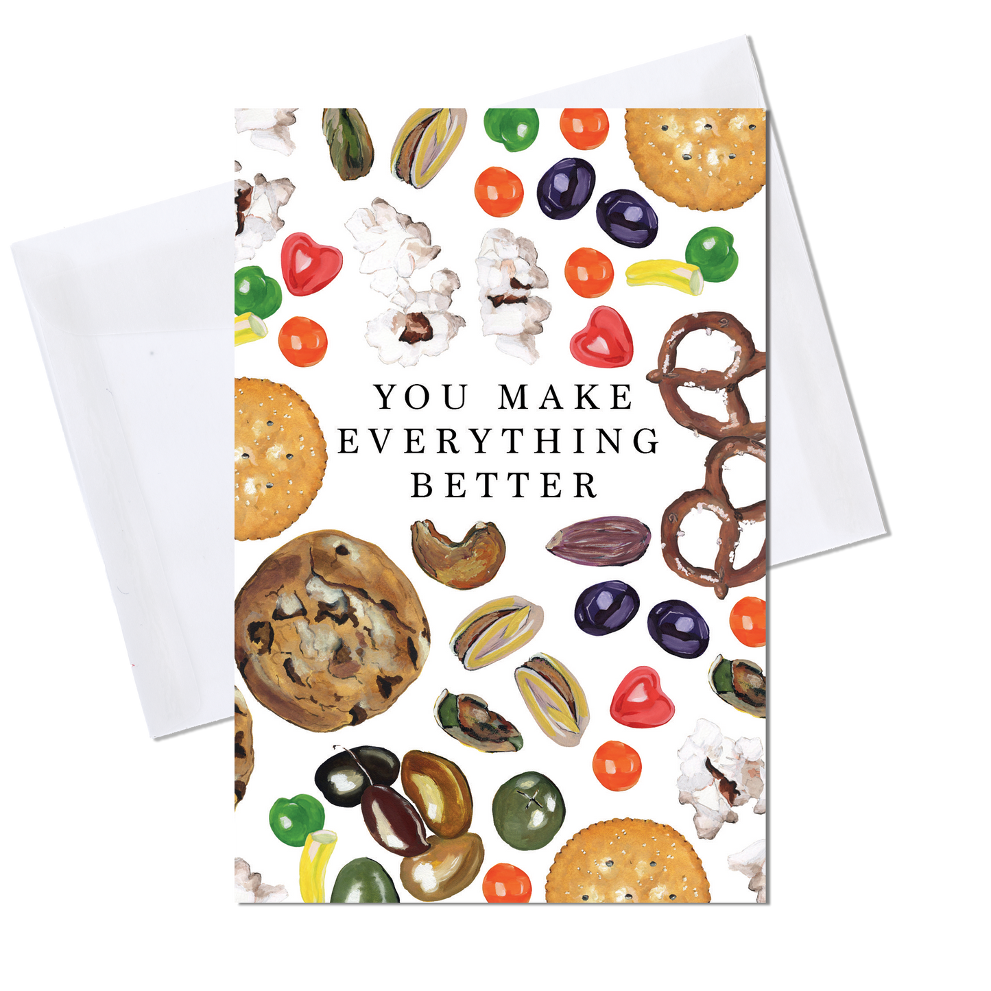 Snacks Everything Card
