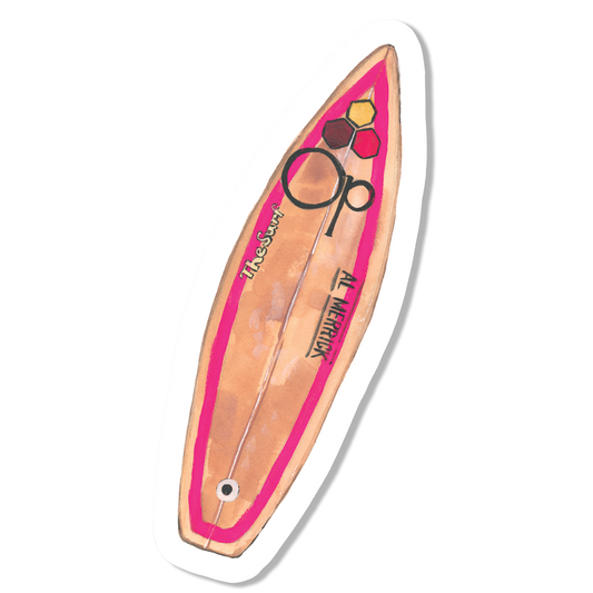 Surfboard Vinyl Sticker