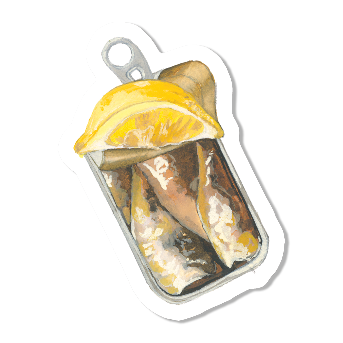 Tinned Fish Vinyl Sticker