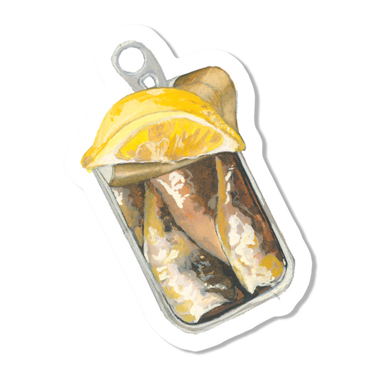 Tinned Fish Vinyl Sticker